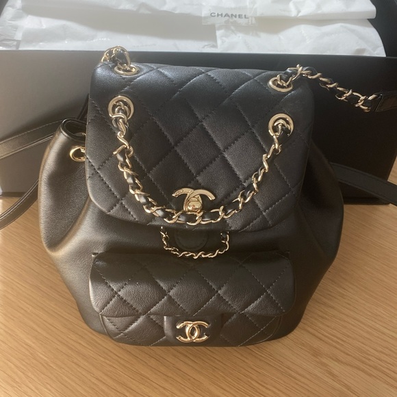 Chanel Mini Lambskin Backpack - Picture 1 of 10